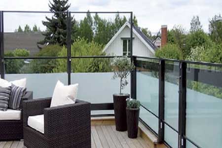 Residential Awnings From Ie, Glass Patio Wind Screens Ireland