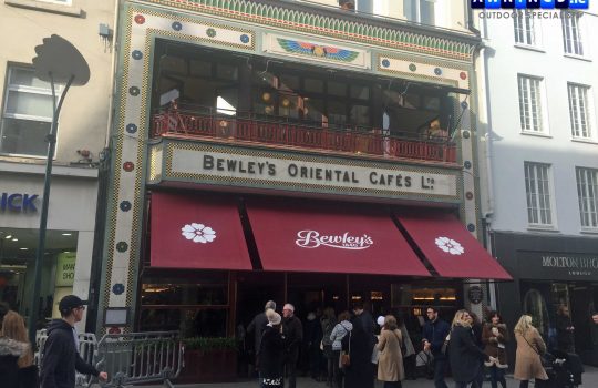 Bewleys Cafe Old Style Awnings