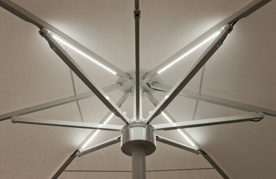 albatros parasol led lighting